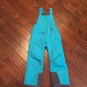 Arctix Teal and Gray Kids Overalls